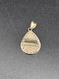 14k Gold Pendant - Virgin Mary
