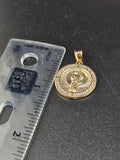 14k Gold Pendant - San Judas