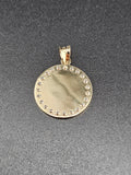 14k Gold Pendant - San Judas