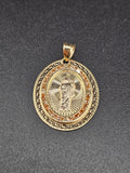 14k Gold Pendant - San Judas