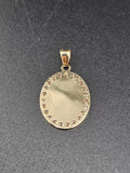 14k Gold Pendant - Virgin Mary