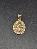 14k Gold Pendant - Jesus