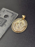 14k Gold Pendant - San Judas
