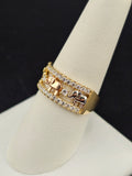 14K Gold Ring - Elephants