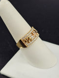 14K Gold Ring - Elephants