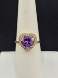 14K Gold Ring - Heart