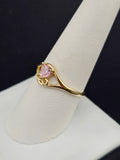 14K Gold Ring - Heart w/Infinity