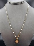 14k Gold Chain w/Pendant - Virgin Mary
