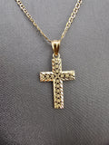 14k Gold Chain w/Pendant - Cross