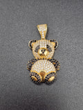 14k Gold Pendant - Panda