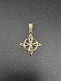 14k Gold Pendant - Celtic Knot