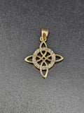 14k Gold Pendant - Celtic Knot