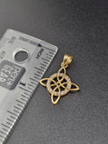 14k Gold Pendant - Celtic Knot
