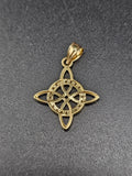 14k Gold Pendant - Celtic Knot