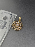 14k Gold Pendant - Flower