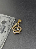 14k Gold Pendant - Hearts
