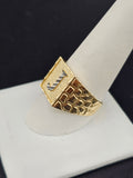 14K Gold Ring - Initial Letter "J"