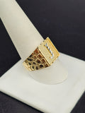 14K Gold Ring - Initial Letter "J"