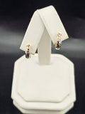 14K Gold Earrings - Huggie Hoops