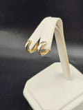 14K Gold Earrings - Huggie Hoops