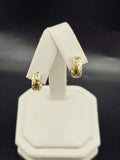 14K Gold Earrings - Huggie Hoops