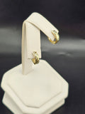 14K Gold Earrings - Huggie Hoops