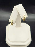 14K Gold Earrings - Huggie Hoops