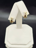 14K Gold Earrings - Huggie Hoops