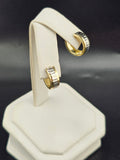 14K Gold Earrings - Huggie Hoops
