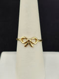 14K Gold Ring - Bow