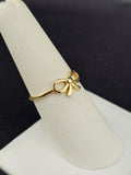 14K Gold Ring - Bow
