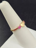 14K Gold Ring - Heart