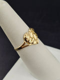 14K Gold Ring - Heart Nugget