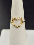 14K Gold Ring - Heart