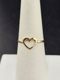 14K Gold Ring - Heart