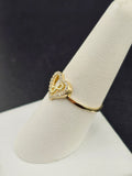 14K Gold Ring - Heart w/Infinity