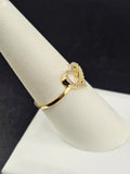 14K Gold Ring - Heart w/Infinity