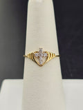 14K Gold Ring - Cross