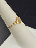 14K Gold Ring - Cross