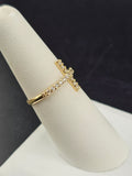 14K Gold Ring - Cross