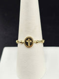 14K Gold Ring - Cross