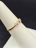 14K Gold Ring - Flowers