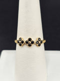 14K Gold Ring - Flowers