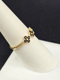 14K Gold Ring - Flowers