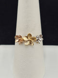 14K Gold Ring - Flowers