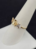 14K Gold Ring - Flowers