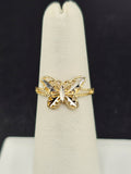 14K Gold Ring - Butterfly