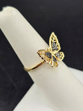 14K Gold Ring - Butterfly