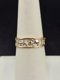 14K Gold Ring - Good Luck