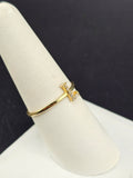 14K Gold Ring - Initial Letter "L"